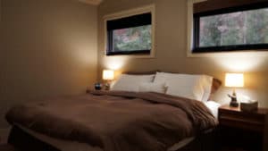 Castle on the Mountain - Bed & Breakfast and Cottage Accomodations Vernon BC - Gate House Bedroom 1 1920p
